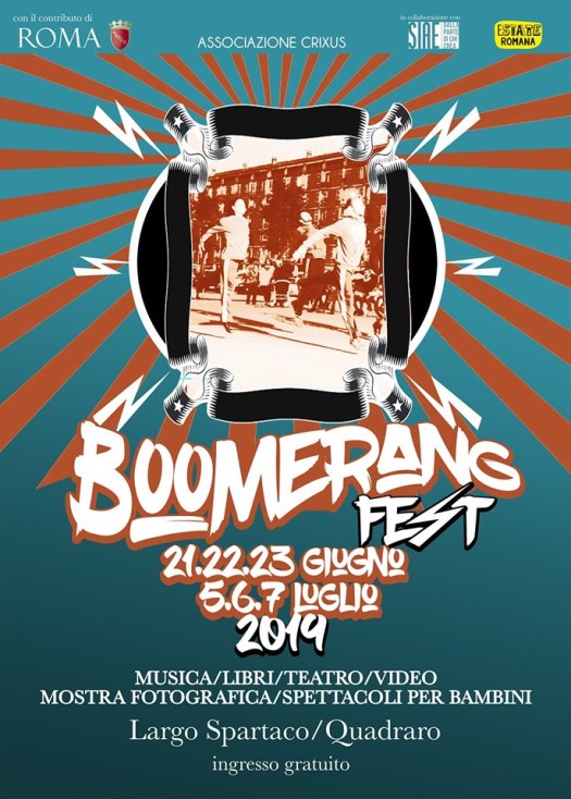 Locandina Boomerang Fest 2019